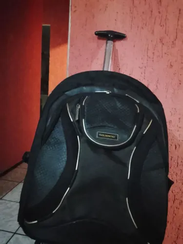 Bolsa de Viagem estilo mochila com pegador e Rodinhas original