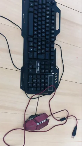 Kit teclado rgb Knup (kp-2054) com mouse (gm-705)