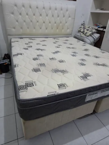 OPORTUNIDADE colchão+ base ortobom light D45 ESTADO DE NOVO