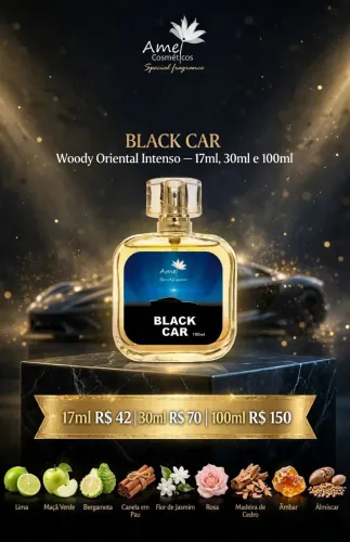 Perfume balack car