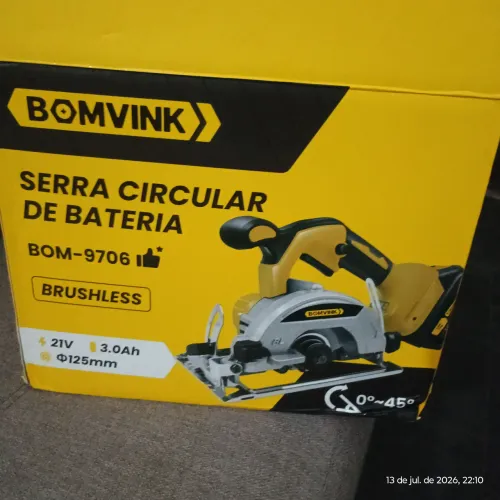 Serra circular bateria