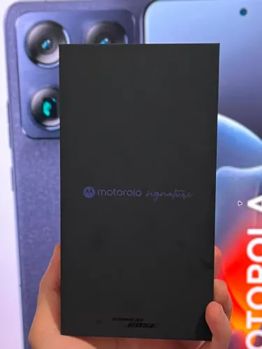 [LACRADO-NOVO] Motorola Signature 5g 512gb/24gb ram, 3 cameras 50MP. cor PRETO, com NF