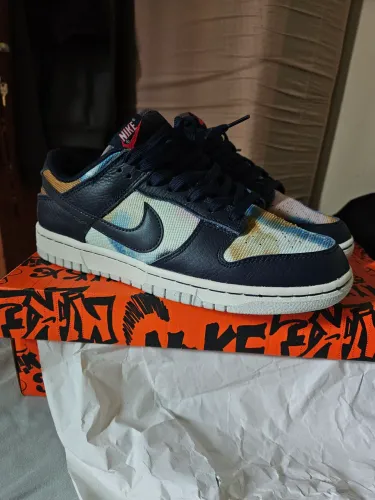 Nike Dunk Low Retro PRM Graffiti Obsidian NOVO 39