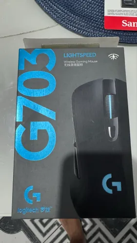 Mouse Gamer Sem Fio Logitech G703 LIGHTSPEED com RGB