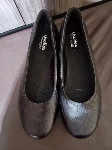 Sapato feminino Usaflex Low Impact 38 preto