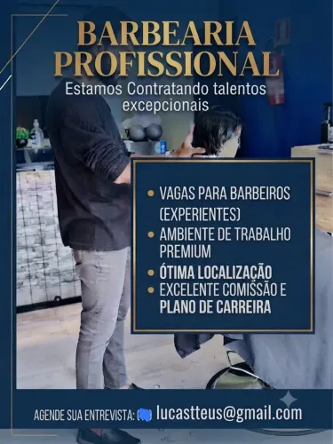 Vaga pra barbeiro