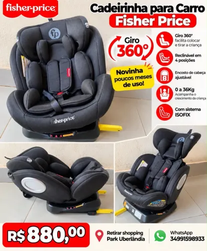 Cadeira Fisher Price 360 NOVINHA