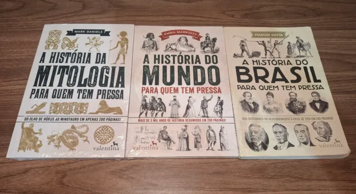 Coleção Pra Quem Tem Pressa - 3 Livros