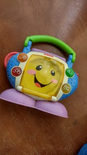 Fisher-Price Laugh & Learn Sing With Me CD Player, da linha Laugh & Learn