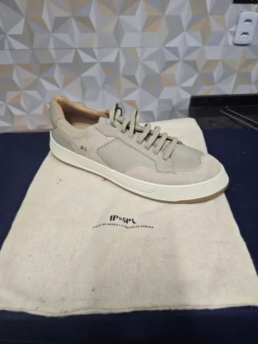 Tênis Reserva Go Rover V Couro Masculino Cadarço Elástico