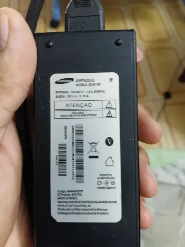 Fonte original para notebook samsung