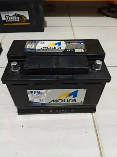 Bateria 72 amperes EFB start stop Moura com garantia valor a base de troca