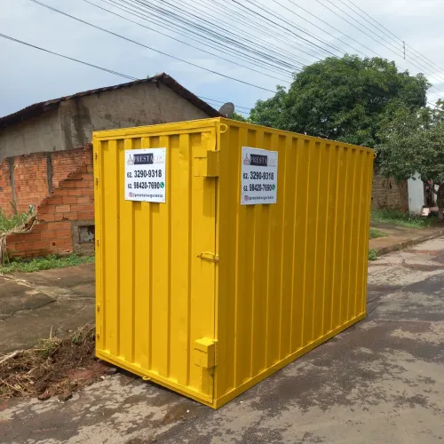 Locação container de 3 metros