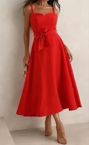 Vestido vermelho tamanho M