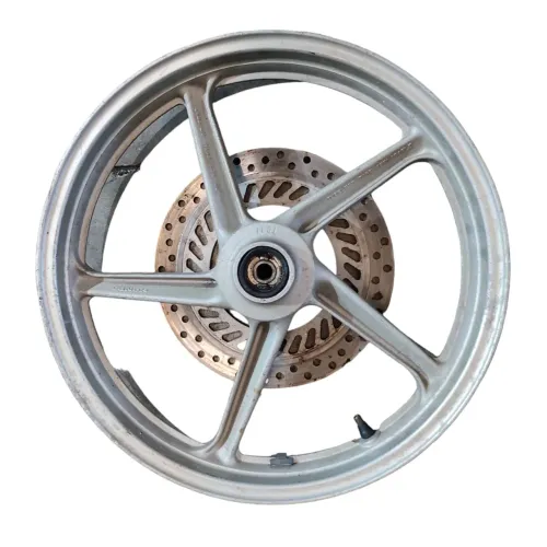 Roda Dianteira C/disco  Honda Cbx 250 Twister 2002 A 2008 Prata