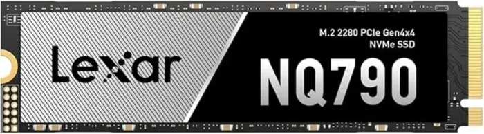 SSD 1TB Lexar NQ790, NVMe M.2 2280, PCIe Gen 4x4, L7000MB/s e G6000MB/s - LNQ790X001T-RNNN
