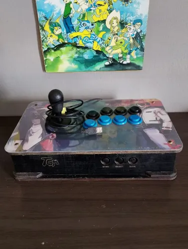 Controle fliperama 