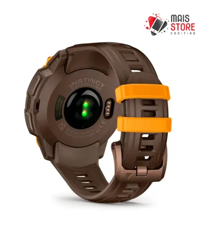 Relógio Garmin Instinct Crossover Amoled 46mm- Bronze -010-03398-01 Novos Lacrados