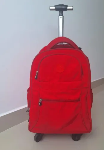 Carrinho Escolar Mochila Kipling Original 