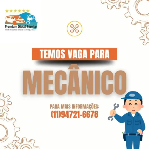 Vaga para mecânico em São Caetano do Sul - SP