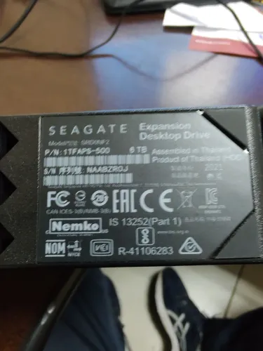 HD Externo Seagate 6TB