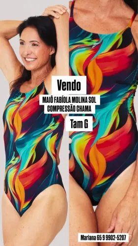 Maio de natação Fabíola Molina