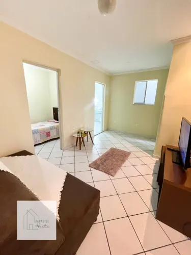Apartamento mobiliado de 2 quartos no Ibitiquara, 3 minutos do Hospital Evangélico.