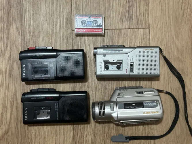 Gravadores Analógicos Sony