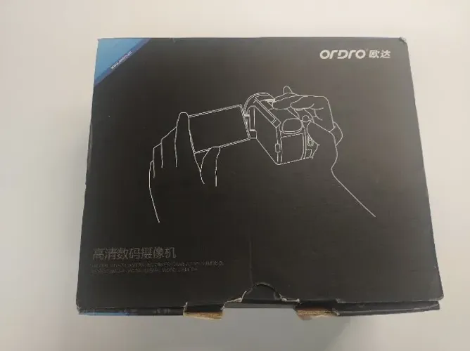 Filmadora 4k Ordro Hdr-ae8 Wi-fi 30mp Visão Noturna Lives STANDARD