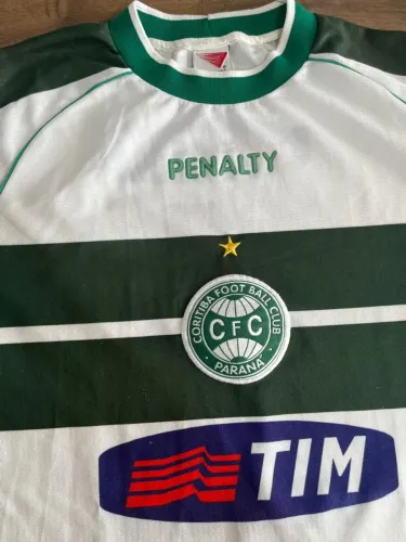 CAMISA CORITIBA 2001 ZAGUEIRO EDINHO BAIANO