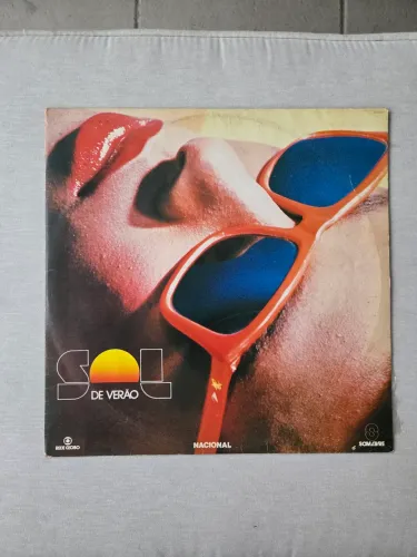 LP Disco de Vinil Trilha Sonora Novela Sol De Verão Nacional 1982