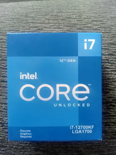 Processador Intel Core i7-12700KF, 3,6GHz(5.0GHz Max Turbo),Cache 25 MB, 12 Núcleos,