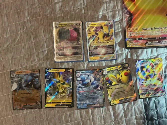 Lote de cartas Pokémon (300 cartas)