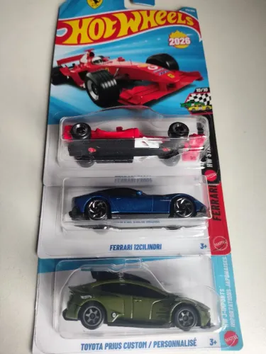 HOT WHEELS MAINLINE - TRIO TÓP "BARATIM"
