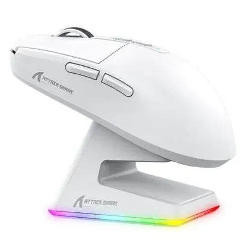 Mouse Gamer Attack Shark X6 Sem Fio 26000 DPI Original