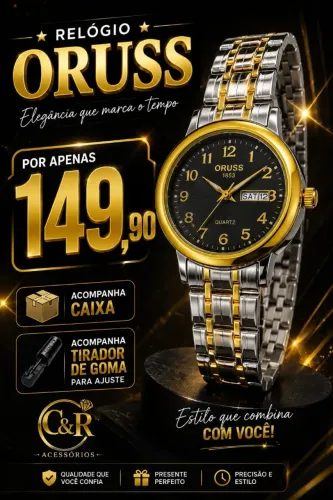 Relógio feminino Oruss 149