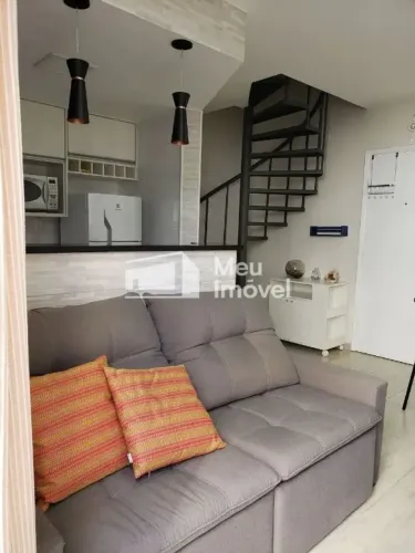 Locação Apto Duplex Mobiliado - Imóvel com 50 metros quadrados com 1 quarto 1 garagem