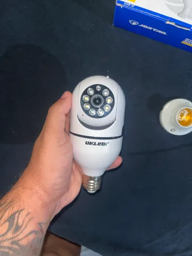Câmera de Segurança Wi-Fi 1080P ? Modelo Lâmpada E27
