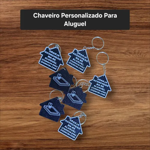 Chaveiro Personalizado Para Aluguéis Aluguel