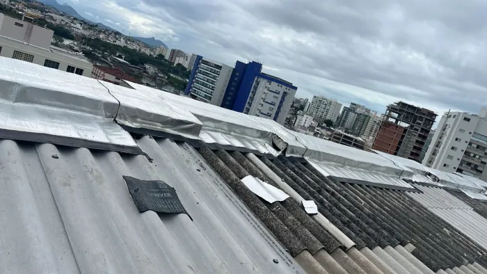 Manta quente impermeabilização 