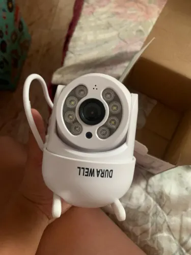 Câmera Ip Segurança Smart Durawell Full Hd 1080p Wifi Panoramica Prova D'água