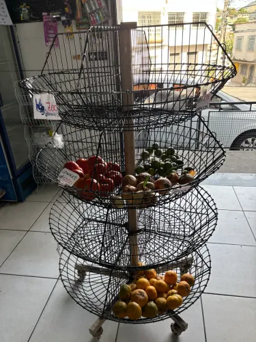 Expositor de frutas e verduras 