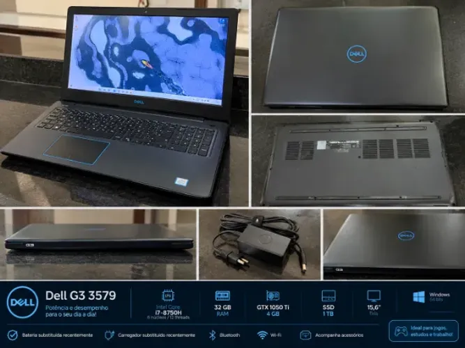 Dell G3 3579 | i7-8750H | 32GB RAM | GTX 1050 Ti 4GB | SSD 1TB