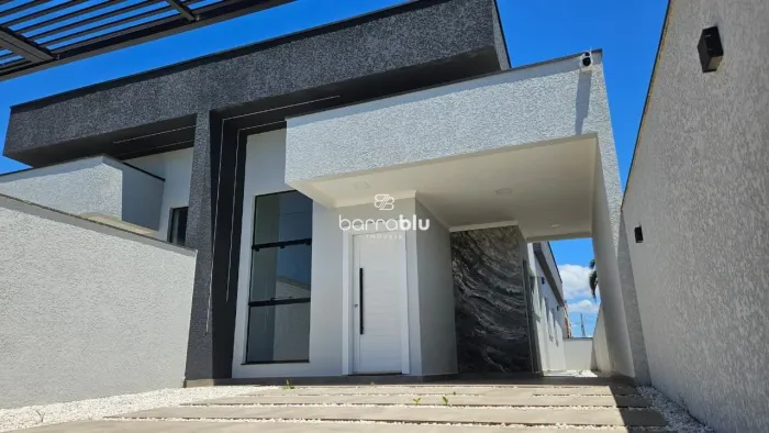 Casa geminada 3 quartos (1 suíte) 84 m² - Nova Barra Velha