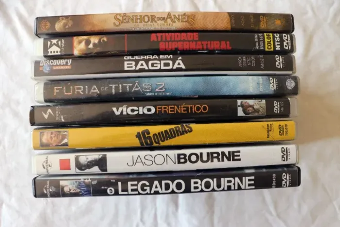 Lote filmes DVD