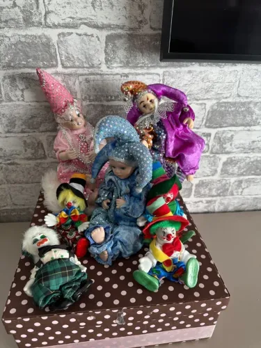 Palhaços musicais para decoração!