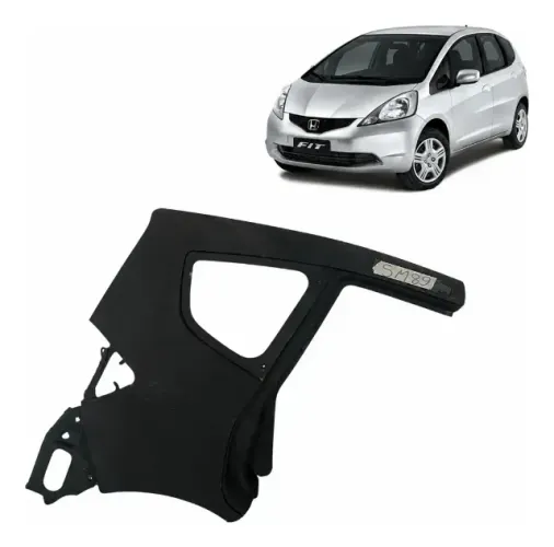 Retalho Lateral Traseiro Esquerdo Honda Fit 09/14 Sm89