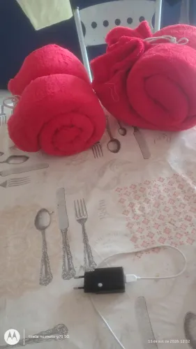 2 Cobertores pelúcia vermelho 