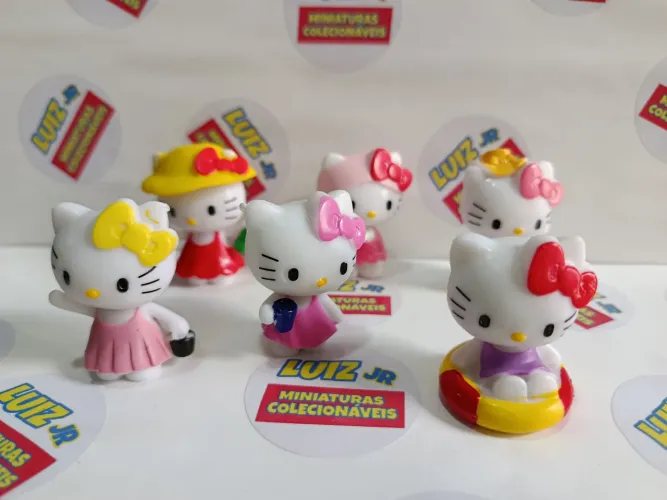 Hello Kitty - Lote com 6 unidades 