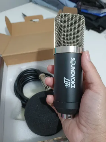 Microfone condensador Novo